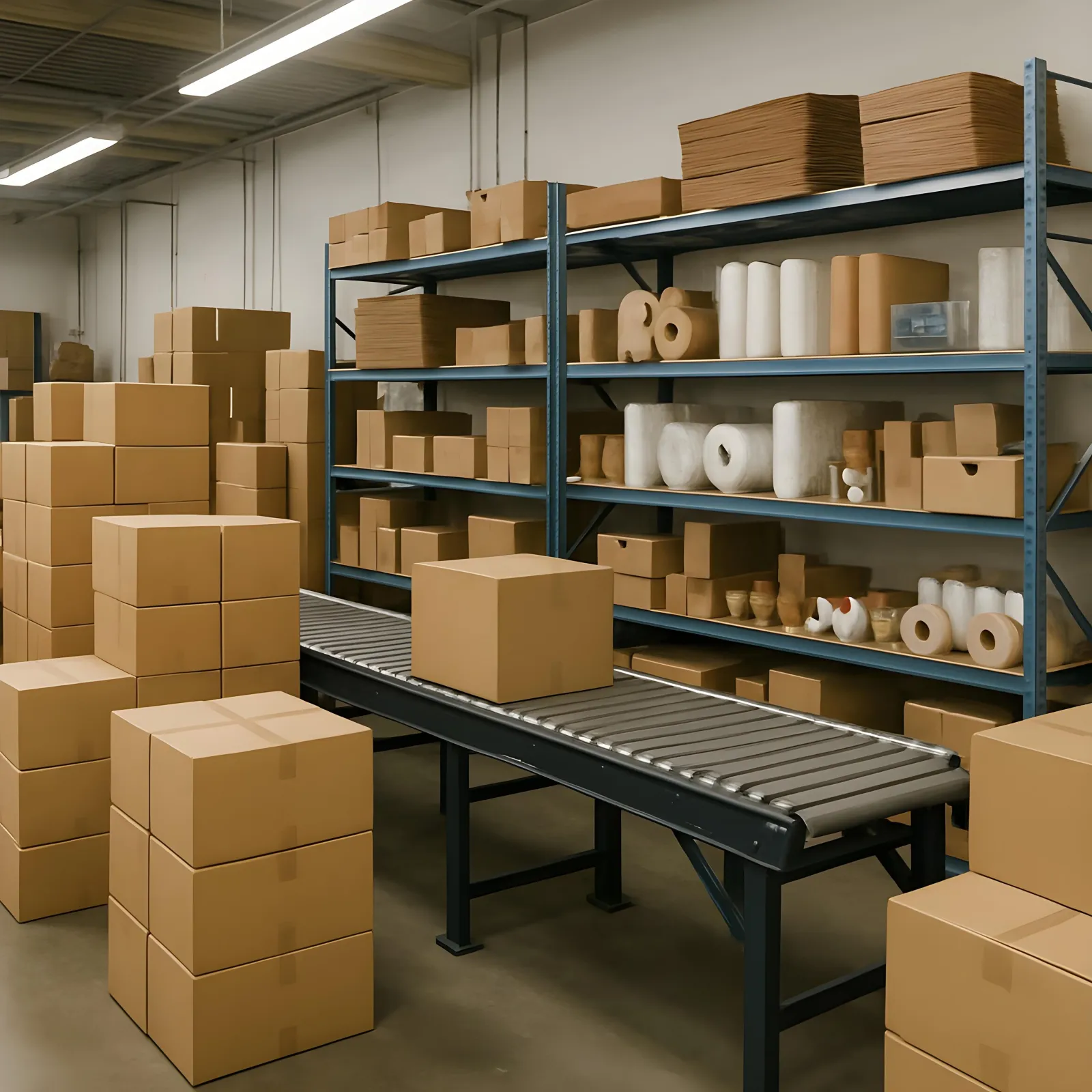 Nationwide shipping warehouse